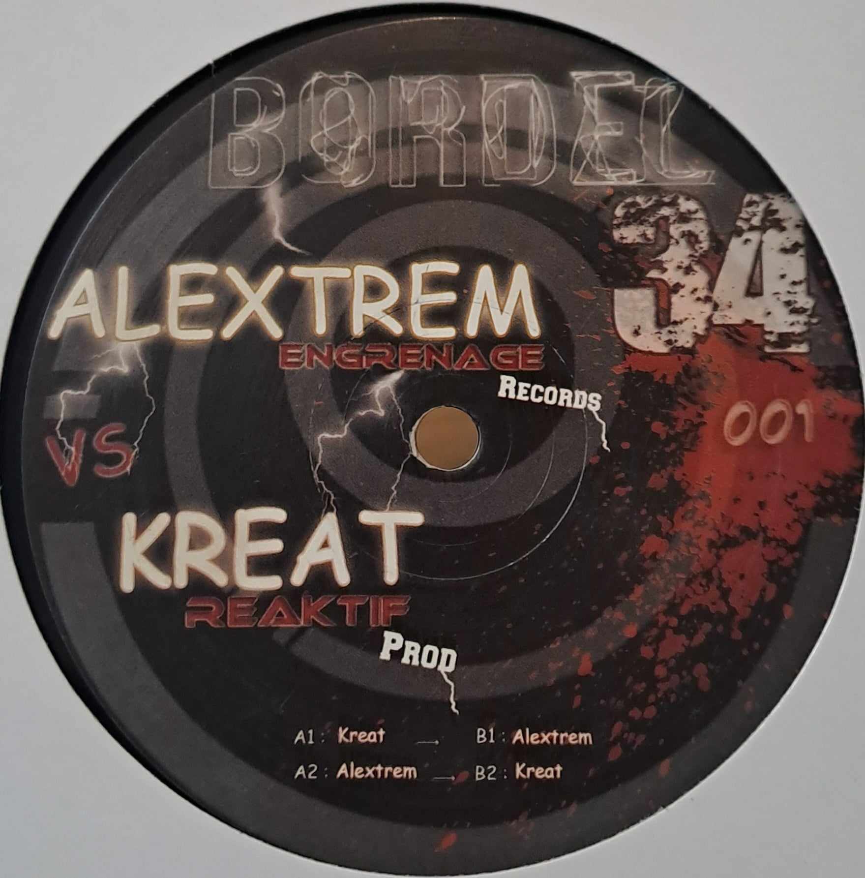 Bordel 34 01 - vinyle freetekno
